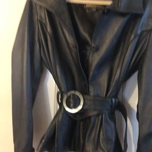 Leather dress jacket size xlarge
